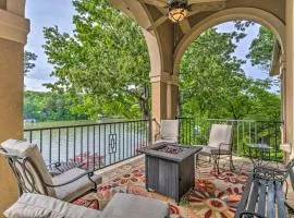 Private Dock and Water Views Hot Springs Abode!