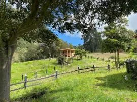 Un refugio en las montañas de Tabio