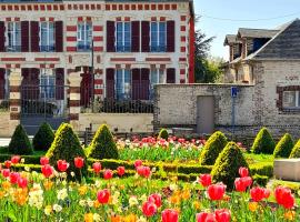 Demeure de Manneville - SPA - 1Km des plages de Cabourg, B&B in Dives-sur-Mer