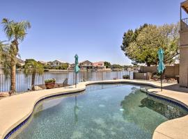 Lakefront Glendale Getaway with Boat Dock and Pool!, villa in Peoria