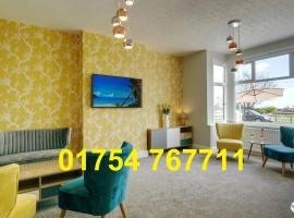 Palm Court, Seafront Accommodation, hotell Skegnessis