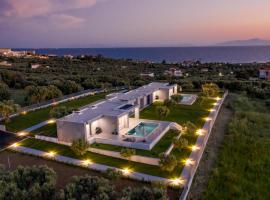 Merelia Luxury Villas - Halkidiki、ネア・ムダニアの別荘