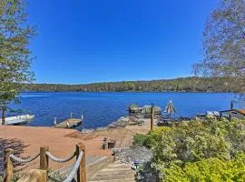 Airy Lake Ariel Home with Private Dock and Kayaks!