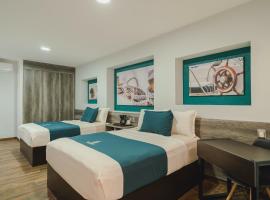 Real Naviero Hotel Ejecutivo, hotel a prop de Swordfish Monument, a Manzanillo