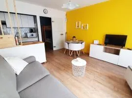 Studio familial 30m2 Les Goelands - grand balcon vue forêt