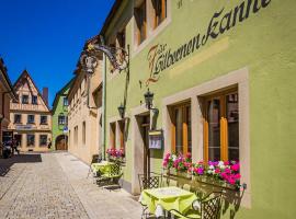 Gästehaus und Café Zur Silbernen Kanne, alloggio in famiglia a Rothenburg ob der Tauber