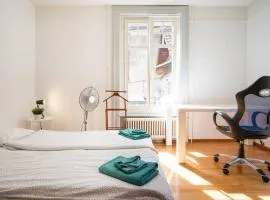 2 Zimmer in Jugendstilwohnung mit Garten (1-6 P.)