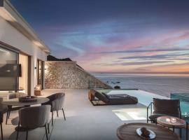 THE WAVE TWIN VILLA 1 KATHISMA BEACH Lefkada, hotel en Lefkada