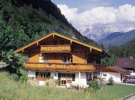 Haus Hölzl Ferienwohnungen, departamento en Ramsau