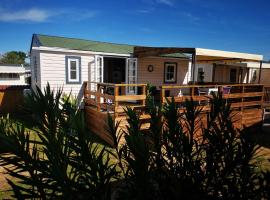 Cocoon mobil home: Saint-Aygulf şehrinde bir kamp alanı