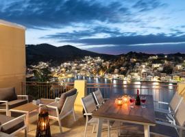 Sea La Vie Villa Symi、シミのホテル