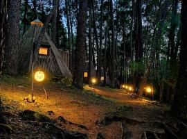 Glamping The Teepee