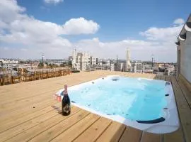 EVEN ISRAEL PENTHOUSE- JACUZZI- 5 royal Masters