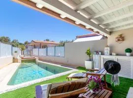 SUNSET BAY POOL VILLA SARDINIA with private heated pool, jacuzzi, counter-current swimming