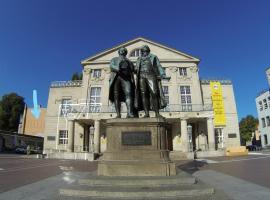 Cityappartement am Theaterplatz, hotel en Weimar