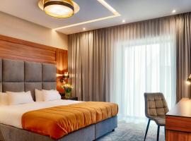 Grand Focus Hotel Szczecin, hotell sihtkohas Szczecin