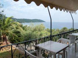 Room in BB - Apraos Bay Hotel In Kalamaki Beach, 100m from the lovely sandy beach, hotel ad Apraos