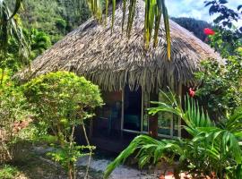 HUAHINE - Bungalow Vanille 2p, hotell Fares