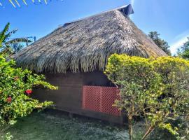 HUAHINE - Bungalow Pitate, hotell Fares