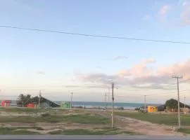 Casa na praia com vista para o mar