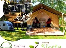 Camping Siesta、Lilleのシャレー