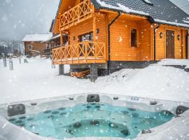 Miodówka - komfortowy dom w górach, hotel s parkováním v destinaci Glinka