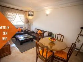 ZEN, WIFI FIBRE, NETFLIX, CENTRE, PLAGE, TANGERBNB com
