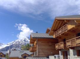 Chalet Grizzly, hotelli kohteessa Les Deux Alpes