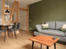 Ferienwohnung Evi、Walkenriedの駐車場付きホテル