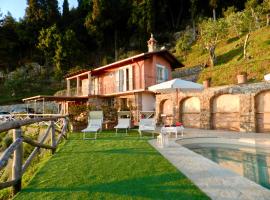 Villa "Il Grillo" Piscina privata, Panorama e privacy, rumah percutian di Camaiore