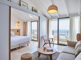 Les Roches Brunes – hotel w mieście Collioure