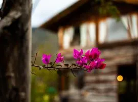 Cozy Log Cabin-Ojo de Agua-Villa de Leyva-WIFI