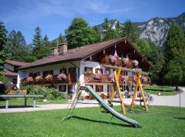 Wiesenhäusl, hotel-fazenda rural em Bischofswiesen