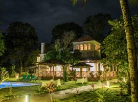 Roça Santo António Ecolodge、サントメのホテル