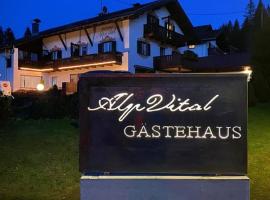 Gästehaus Alpvital, Ferienwohnung mit Hotelservice in Klais