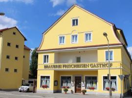 Brauerei und Gasthof Frischeisen, gistihús í Kelheim