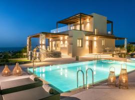 Kymo Instyle Villa - Sea view Private pool Jacuzzi, hotel in Kokkini Khanion
