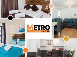 Book Today at Metro Serviced Apartments Bedford - Metro House ,Free WiFi, hotel en Bedford