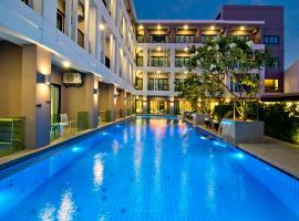 Hotel J Residence Pattaya - SHA Extra Plus, hotel romántico en Pattaya central