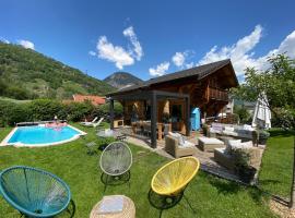 Grand chalet à la montagne, cabin in Bourg-Saint-Maurice