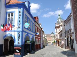 Centrum Tiffany Pension, feriebolig i Domažlice