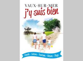 Charmante maison de vacances proche mer commerces avec Piscine et wifi gratuit, vakantiehuis in Vaux-sur-Mer