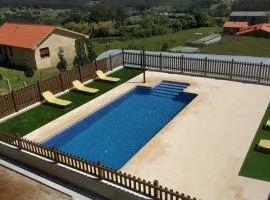 Casa rural con piscina, Cedeira, San Román