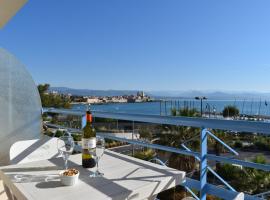 Luxury Seaview Residence Belvedere, Apt A, luxury hotel in Antibes