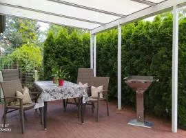Große Ferienwohnung mit Sauna Kamin Terrasse auf 110 qm