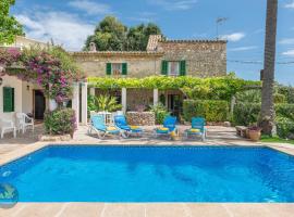 Finca L'hort de Can Bota,con piscina privada, landhuis in Pollença