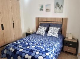 Apartamento Conil Playa & Centro, perfecto descanso, con Aire Acond y WIFI, apartamento en Conil de la Frontera