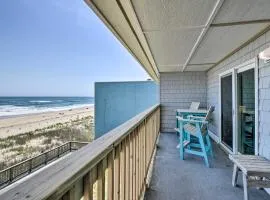 Beachfront Nags Head Condo with Private Balcony!