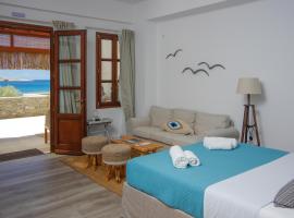 Syros Wellness Luxury Suites，芬妮卡斯的SPA 飯店
