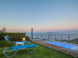 Panorama Traditional House With Private Pool, hotell i Rodia